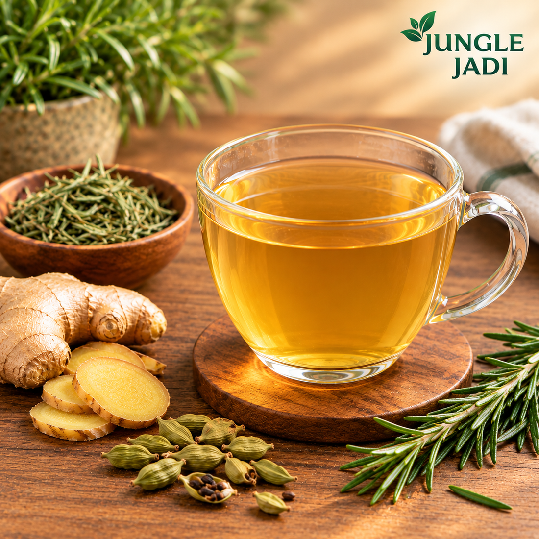 Rosemary Ginger Cardamom Tea