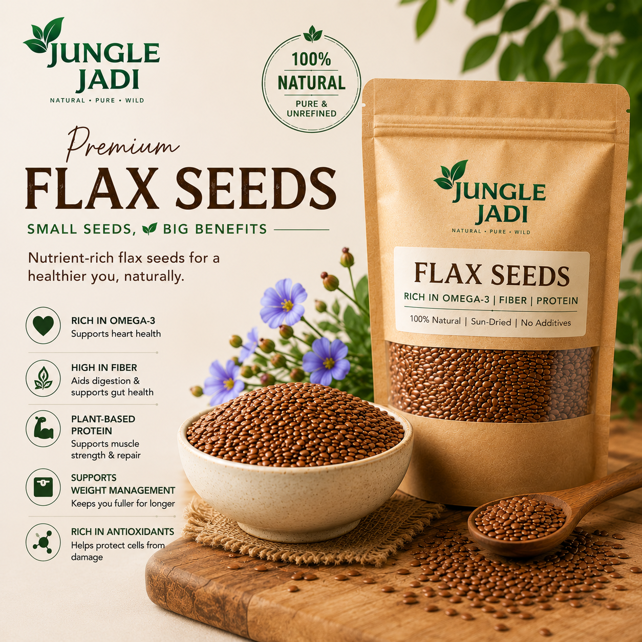 Flax Seeds ( Alsi )