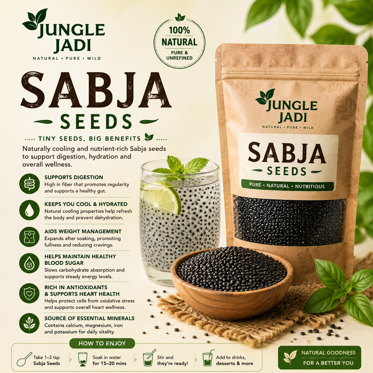 Sabja Seeds