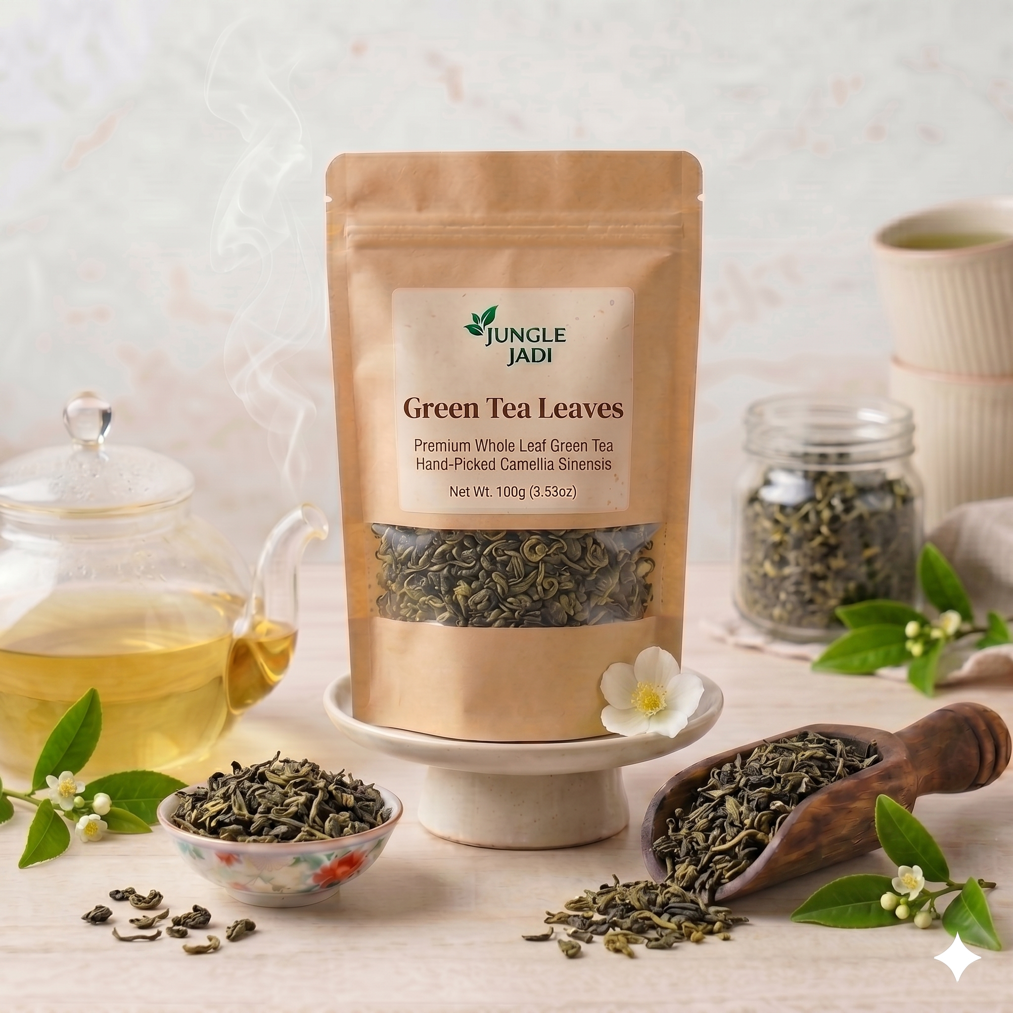 Green Tea Leaves
